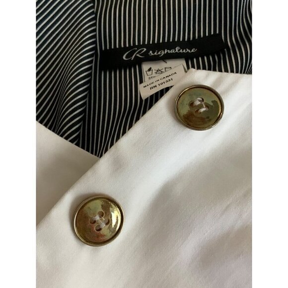 CR signature vest/ waistcoat womens small cotton spandex - Picture 5 of 5